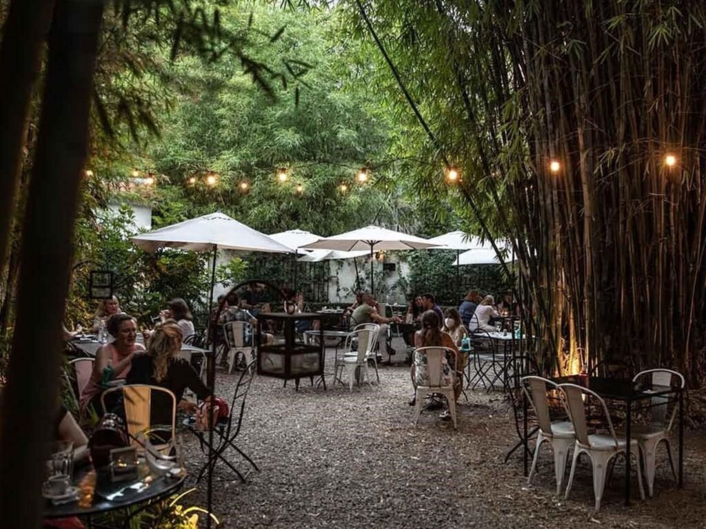 comer aire libre