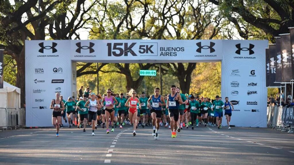 salida carrera 15 under armor