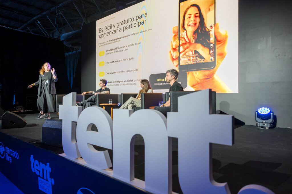 escenario de tent